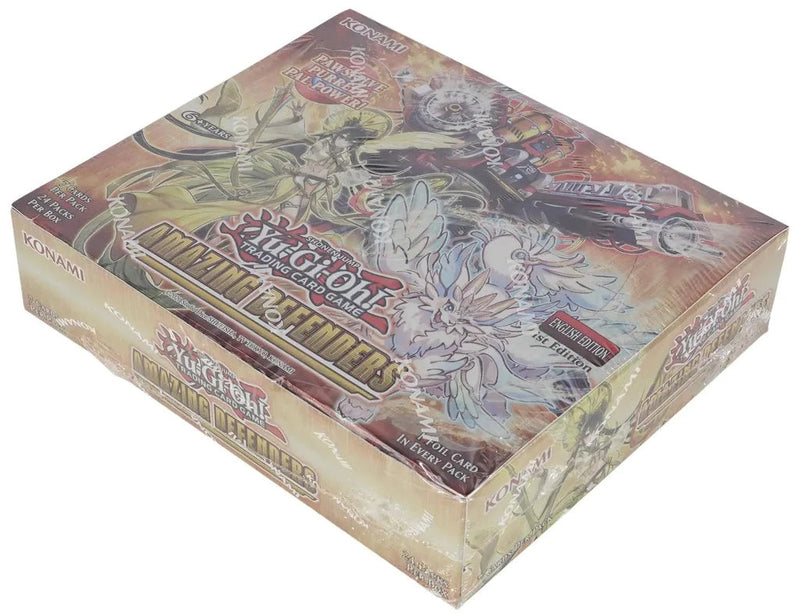 Yu-Gi-Oh! TCG: Amazing Defenders Booster Box 1st Edition - 24 Packs Card Game Konami