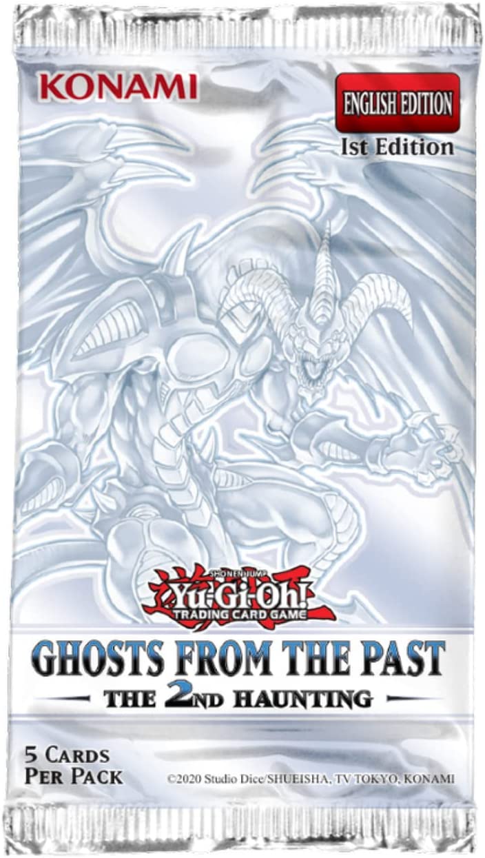 Yu-Gi-Oh! TCG: Ghosts From the Past , The 2nd Haunting - 1st Edition Mini Box - 4 Packs Card Game Konami