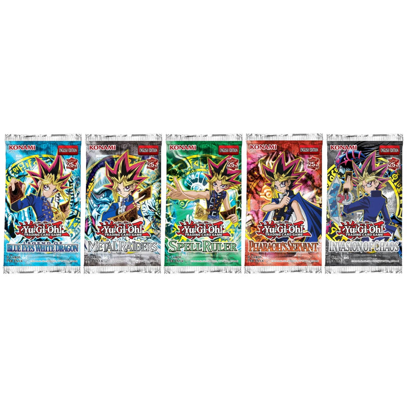 Yu-Gi-Oh! TCG: Legendary Collection Display - 25th Anniversary Edition - 5 Boxes Card Game Konami