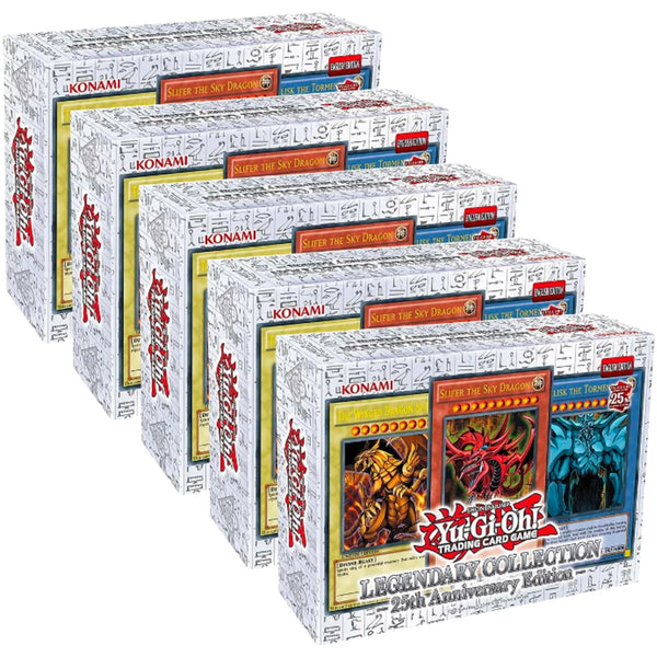 Yu-Gi-Oh! TCG: Legendary Collection - 25th Anniversary - 5 Boxes