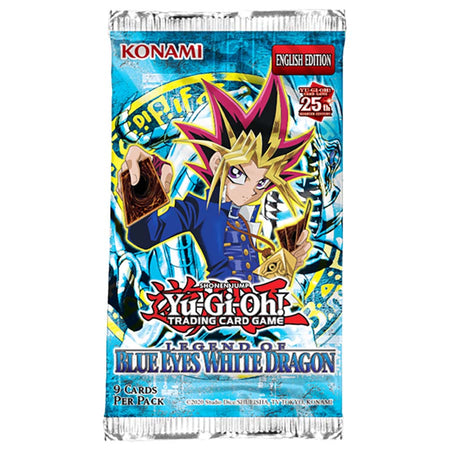 Yu-Gi-Oh! Trading Card Game: Legend of Blue Eyes White Dragon Booster Pack - 1 Pack Card Game Konami   