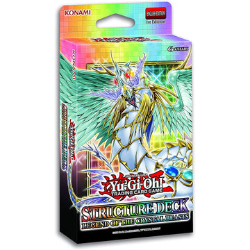 Yu-Gi-Oh! Trading Card Game: Legends of the Crystal Beasts Structure Deck Card Game Konami   