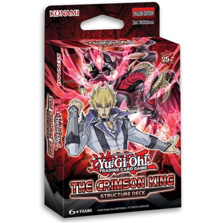 Yu-Gi-Oh! Trading Card Game: The Crimson King Structure Deck Card Game Konami   