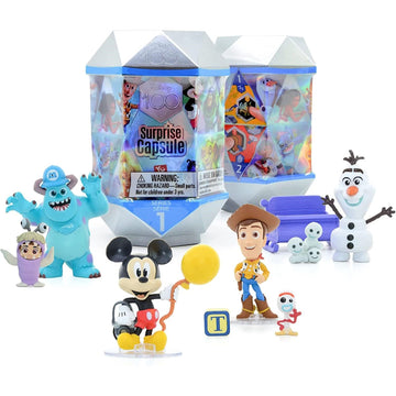 Yume: Disney 100 Surprise Capsule - Series 1 - One Random Capsule Per Box [Toys, Ages 3+] Toys & Games YuMe   