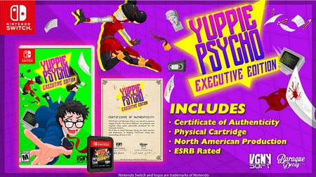 Yuppie Psycho: Executive Edition [Nintendo Switch] Nintendo Switch Video Game VGNYsoft   