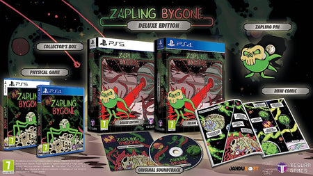 Zapling Bygone - Deluxe Edition [PlayStation 4] PlayStation 4 Video Game Tesura Games   