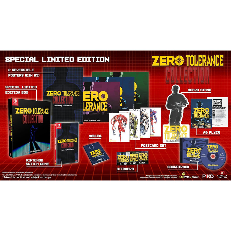 Zero Tolerance Collection - Special Limited Edition [Nintendo Switch] Nintendo Switch Video Game Strictly Limited Games   