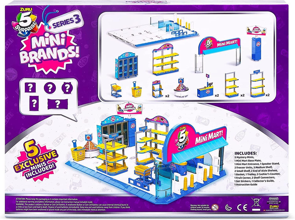Zuru 5 Surprise Toy Mini Brands Series 1 Mystery Set - Surprise Mini Toys  Mystery Bundle with Stickers and More (Collectible Miniature Toys),  Miniatures -  Canada