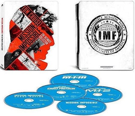 Mission: Impossible - The Ultimate Collection 5-Pack SteelBook [Blu-Ray Box Set] Steelbook Paramount Pictures   