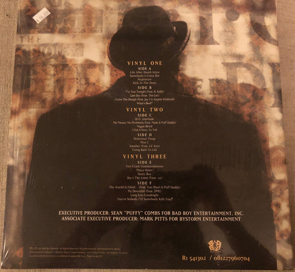 Outlet The Notorious B.I.G. – Life After Death 3xLP VINYL 25th Anniversary Edition