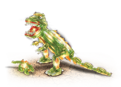 Laser Pegs T-Rex 10-in-1 Building Set - 380 Piece Building Kit Toys & Games Laser Pegs