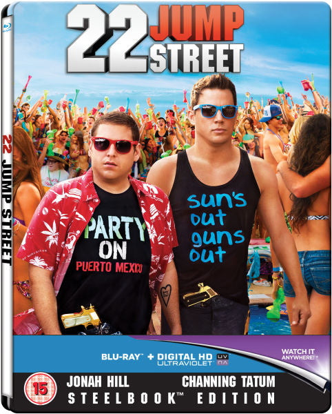 21 Jump Street / 22 Jump Street - Limited Edition SteelBook Combo [Blu-Ray] DVDs & Blu-Rays Sony Pictures   