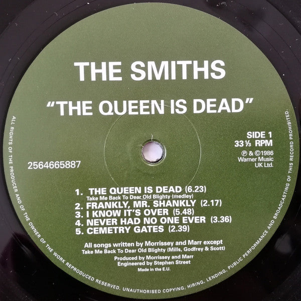 The Smiths - The Queen Is Dead [Audio Vinyl] Audio CD/Vinyl Warner Music UK Ltd.   