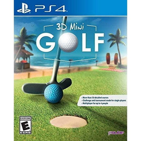 3D Mini Golf [PlayStation 4] PlayStation 4 Video Game PQube   
