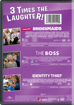 3-Movie Laugh Pack: Bridesmaids / The Boss / Identity Thief [DVD Box Set] DVDs & Blu-Rays Universal Pictures   