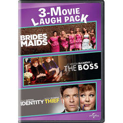 3-Movie Laugh Pack: Bridesmaids / The Boss / Identity Thief [DVD Box Set] DVDs & Blu-Rays Universal Pictures   