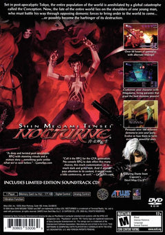 Shin Megami Tensei: Nocturne [PlayStation 2] PlayStation 2 Video Game Atlus   