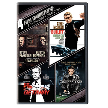 4 Film Favorites: Steve McQueen Collection [DVD Box Set] DVDs & Blu-Rays Warner Bros.   