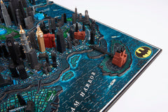 4D Cityscapes 4D Puzzle of Gotham City [Puzzle, 839 Piece] Board Game DC Comics   