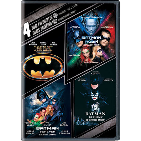 4 Film Favorites: Batman Collection [DVD Box Set] DVDs & Blu-Rays Warner Bros.   