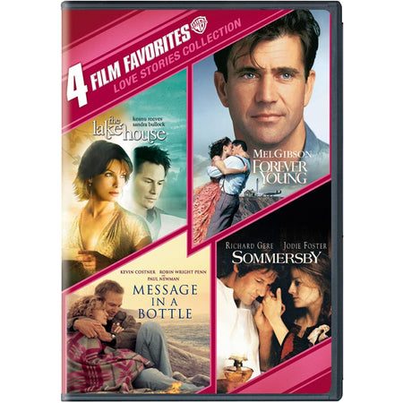 4 Film Favorites: Love Stories Collection - The Lake House / Forever Young / Message in a Bottle / Sommersby [DVD Box Set] DVDs & Blu-Rays Warner Bros.   