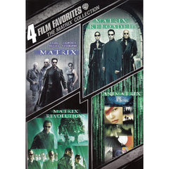 4 Film Favorites: The Matrix Collection [DVD Box Set] DVDs & Blu-Rays Warner Bros.   