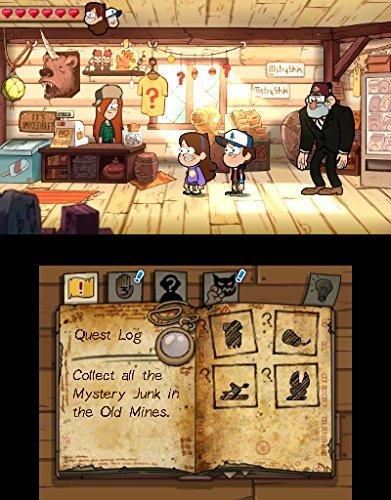 Disney's Gravity Falls: Legend of the Gnome Gemulets [Nintendo 3DS] Nintendo 3DS Video Game Ubisoft   