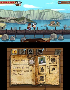 Disney's Gravity Falls: Legend of the Gnome Gemulets [Nintendo 3DS] Nintendo 3DS Video Game Ubisoft   