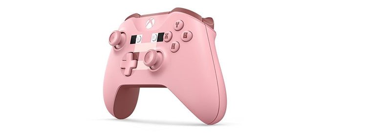 Xbox One Wireless Controller - Minecraft Pig [Xbox One Accessory] Xbox One Accessories Microsoft   