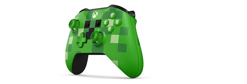 Xbox One Wireless Controller - Minecraft Creeper [Xbox One Accessory] Xbox One Accessories Microsoft   