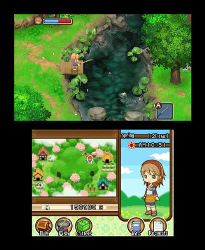 Harvest Moon 3D: The Tale of Two Towns [Nintendo 3DS] Nintendo 3DS Video Game Natsume   