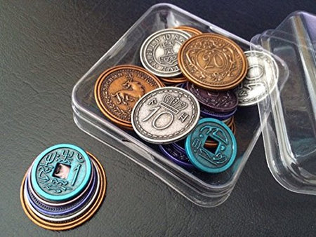 Scythe - Metal Coins Add-On [Board Game Accessory] Board Game Stonemaier Games   