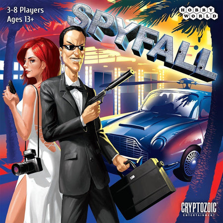 Spyfall Card Game Cryptozoic   