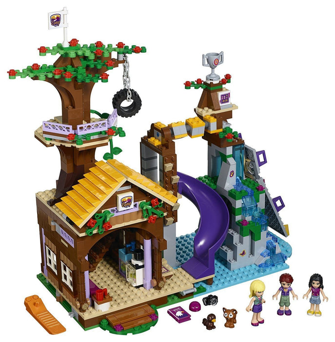 LEGO Friends Adventure Camp Tree House 726 Piece Building Kit [LEGO, #41122]