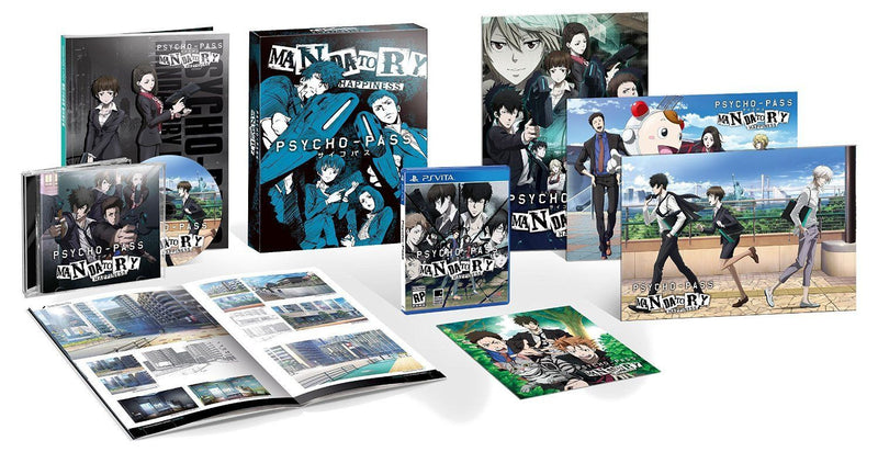 Psycho-Pass: Mandatory Happiness - Limited Edition [Sony PS Vita] Sony PS Vita Video Game NIS America   