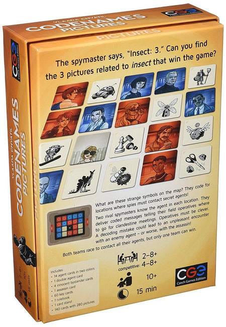 Codenames Pictures Board Game Czech Games Edition   