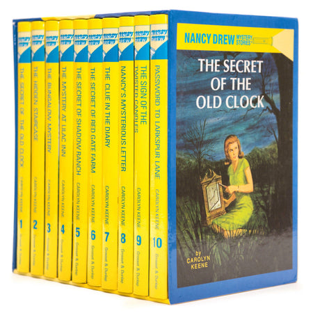 The Nancy Drew Mystery Collection Volume 1-10 [10 Hardcover Book Set] Book Simon & Schuster   