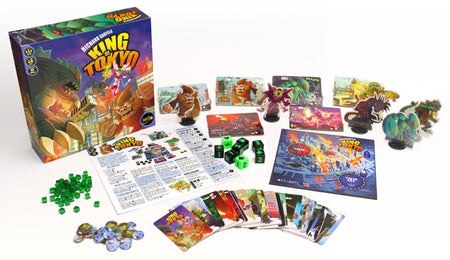 King of Tokyo - First Print Edition [Board Game, 2-6 Players] Board Game IELLO   