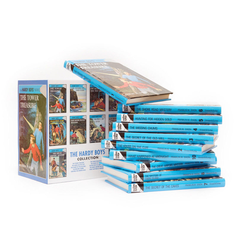 The Hardy Boys Mystery Collection Volume 1-10 [10 Hardcover Book Set] Book Simon and Schuster   