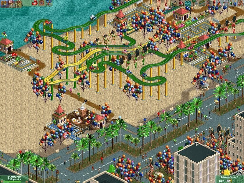 Roller Coaster Tycoon: Mega Pack - 9 Classic Games [PC] PC Video Game Electronic Arts   