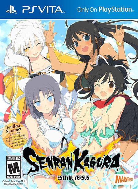Senran Kagura: Estival Versus - Endless Summer Limited Edition [Sony PS Vita] Sony PS Vita Video Game XSEED Games   