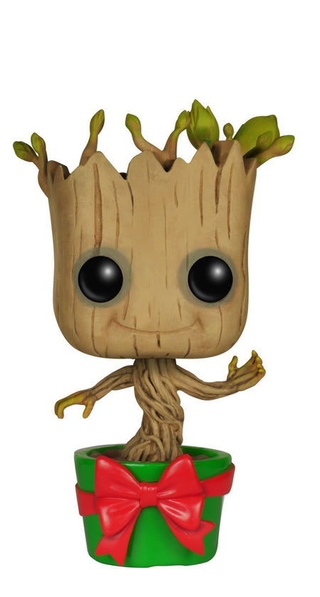 Funko POP! Marvel: Guardians of the Galaxy - Holiday Dancing Groot Vinyl Bobble-head #101 Toys & Games Funko   