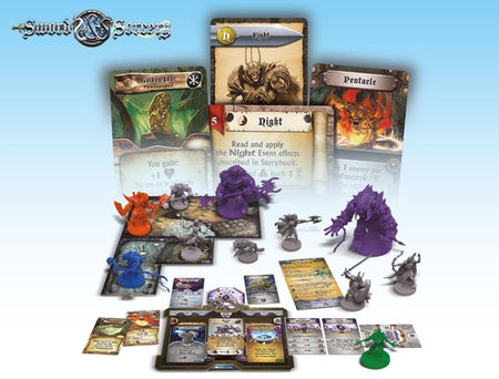 Sword & Sorcery: Immortal Souls [Board Game, 1-5 Players] Board Game Ares Games   