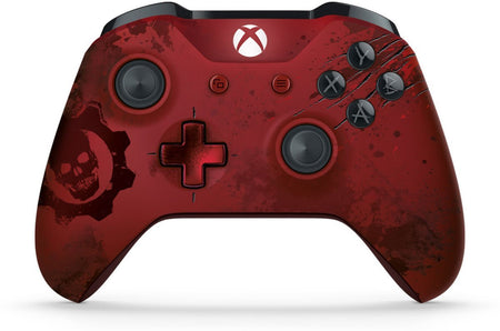 Xbox One Wireless Controller - Gears of War 4 Crimson Omen Limited Edition [Xbox One Accessory] Xbox One Accessories Microsoft   