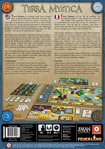 Terra Mystica [Board Game, 2-5 Players] Board Game Z-Man Games   