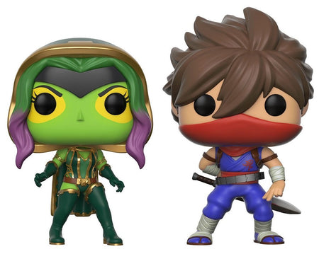 Funko POP! Games - Marvel Vs. Capcom Infinite: Gamora Vs. Strider Vinyl Bobble-heads [Toys, Ages 3+, 2-Pack] Toys & Games Funko   