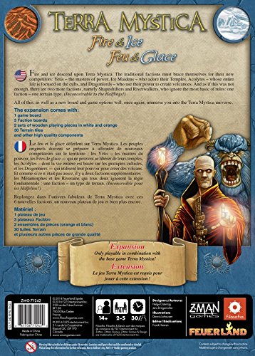 Terra Mystica: Fire & Ice [Board Game, 2-5 Players] Board Game Z-Man Games   