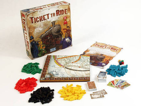 Ticket To Ride [Board Game, 2-5 Players] Board Game Days of Wonder   