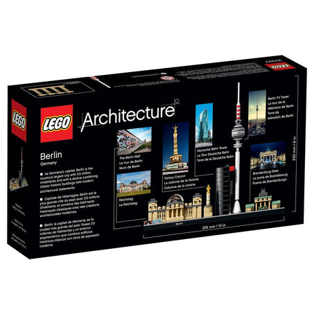 LEGO Architecture Berlin Skyline 289 Piece Building Kit [LEGO, #21027] LEGO LEGO   