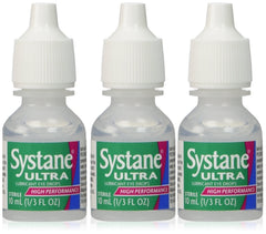 Alcon Systane Ultra Lubricant Eye Drops - High Performance - 3 x 10 mL [Healthcare] Healthcare Alcon   